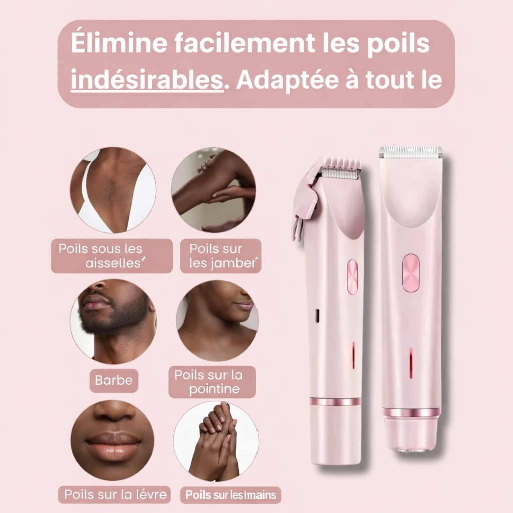 KLYN – Rasoir double tête 2-en-1